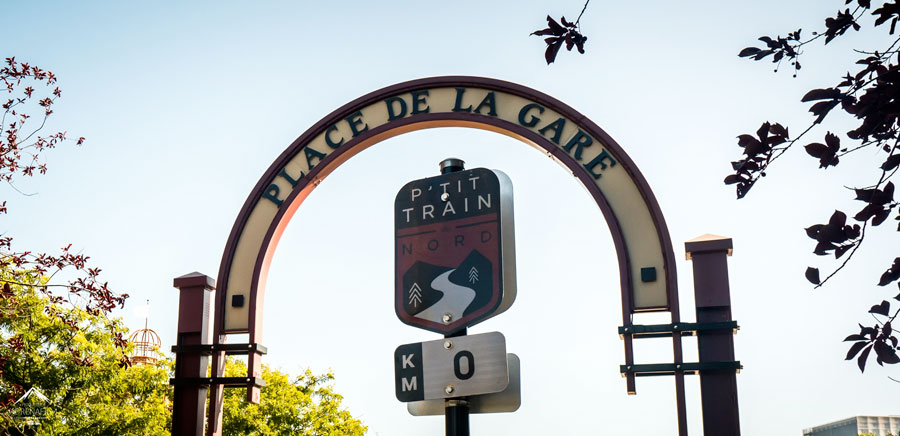 Place de la gare St-Jérôme