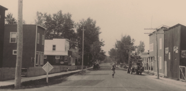 Place du village de Val-Barrette
