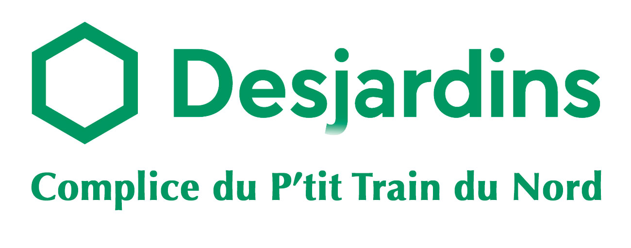 Desjardins logo complice train du Nord