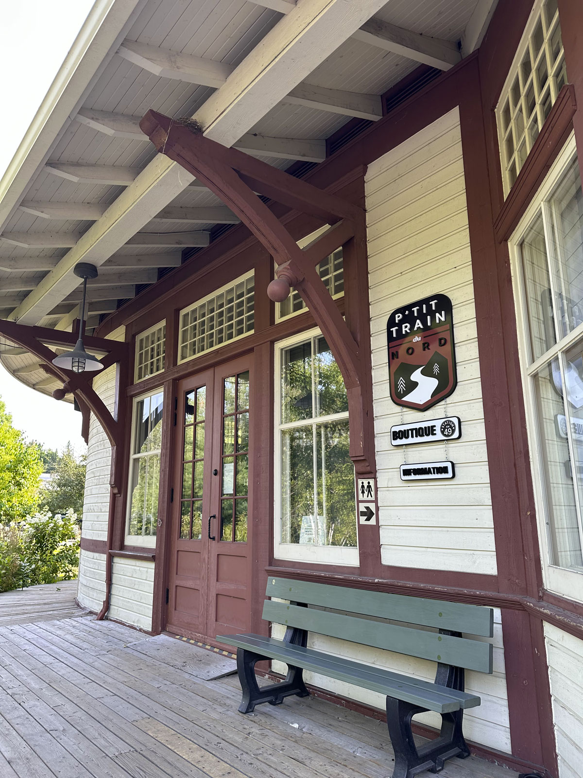 Ptit Train du Nord<br />
Gare Ste-Agathe