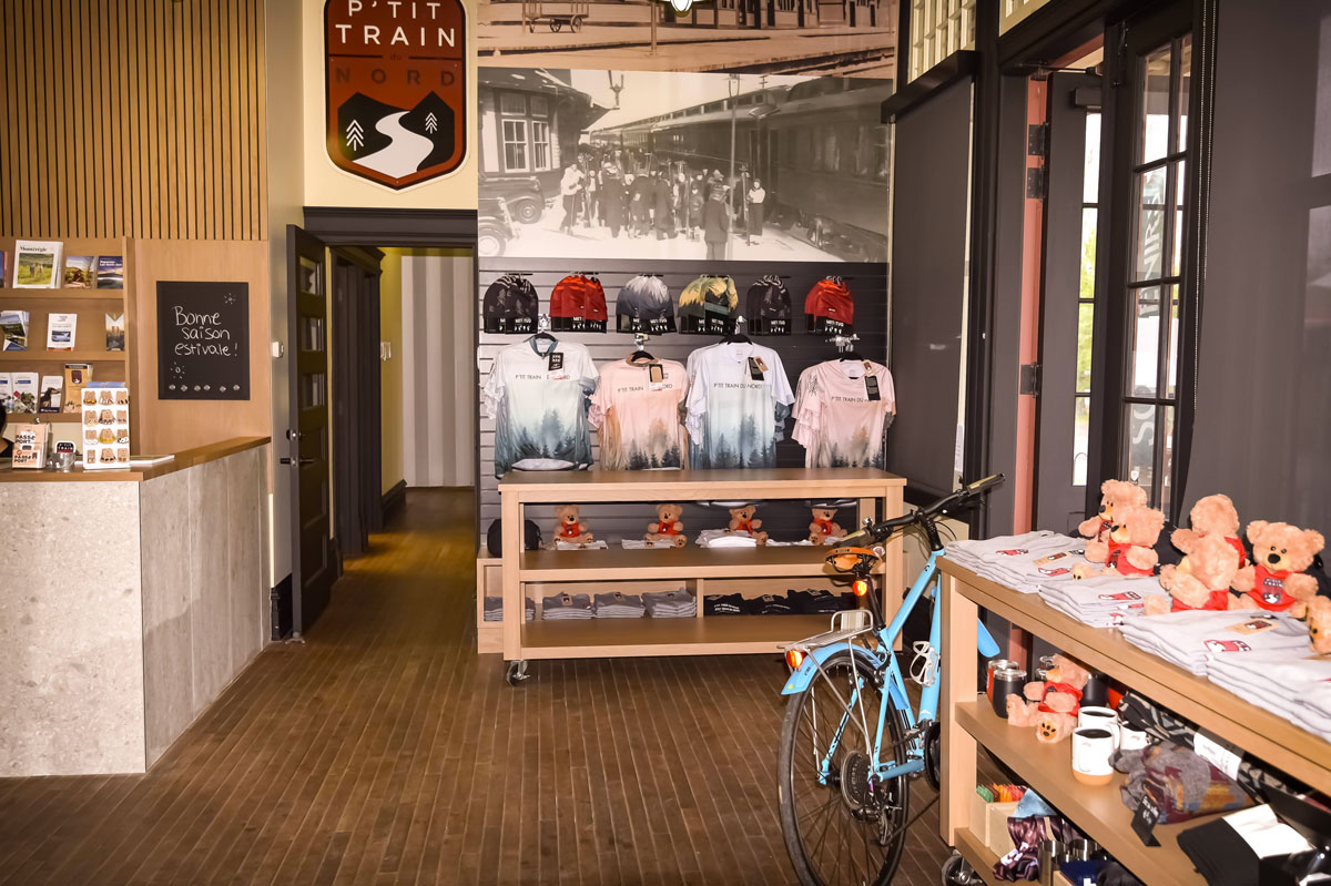 Ptit Train du Nord<br />
Boutique