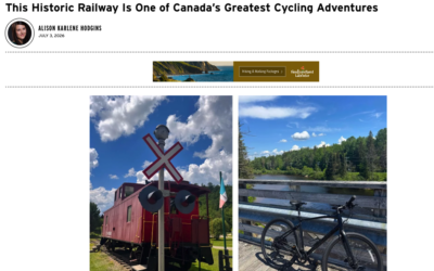 Le P’tit Train du Nord parmi les plus belles aventures cyclistes du Canada