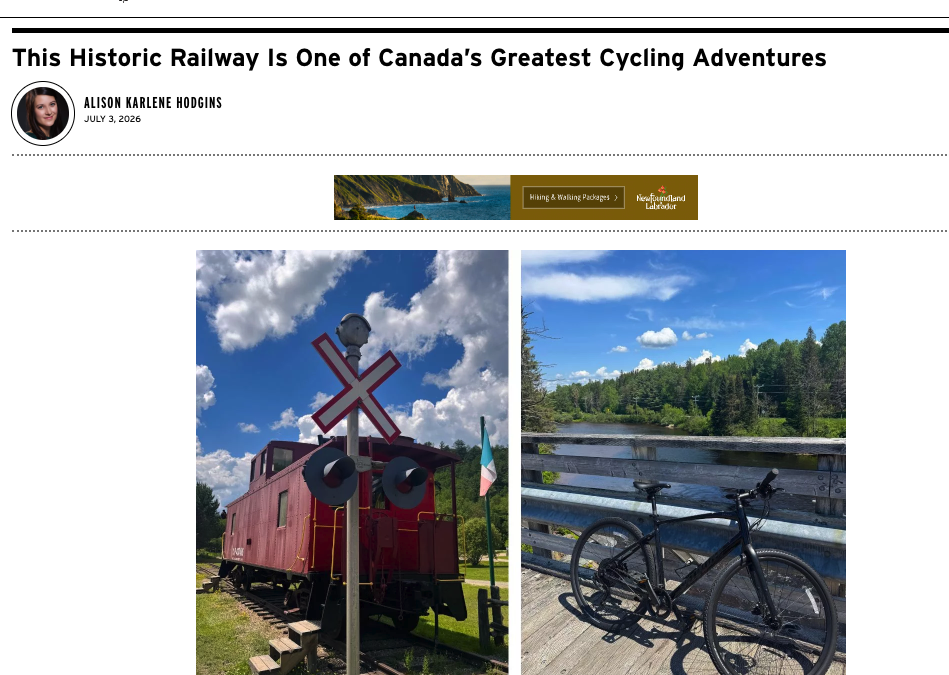 Le P’tit Train du Nord parmi les plus belles aventures cyclistes du Canada